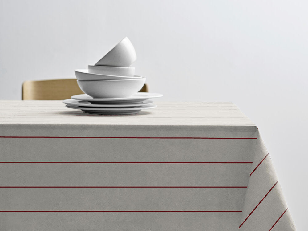 Line dug - Offwhite/Red